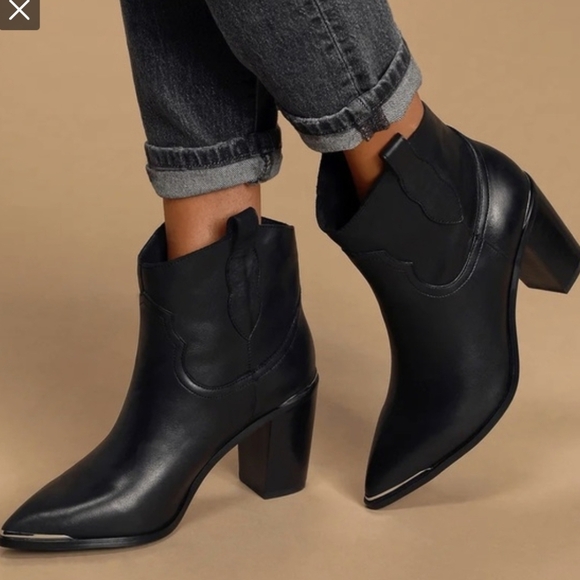 Steve Madden Snakeskin Booties - Picture 12 of 13